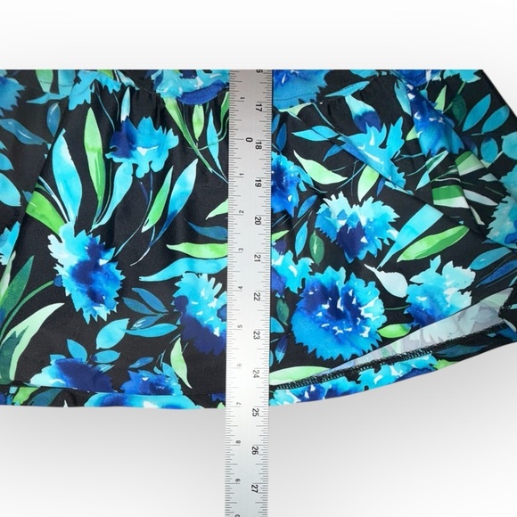 NWT Maxine of Hollywood Women's Over The Shoulder Empire Tankini Swimsuit Top 14 - Picture 11 of 13